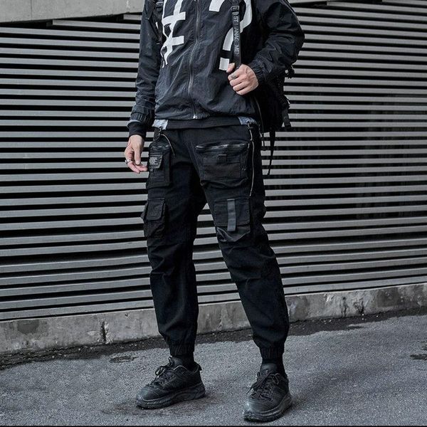 autumn men cargo trousers multiple pockets men harem pants high street jogging pants 2020 new fashion sweatpants male streetwear, Black
autumn men cargo trousers multiple pockets men harem pants high street jogging pants 2020 new fashion sweatpants male streetwear, Black