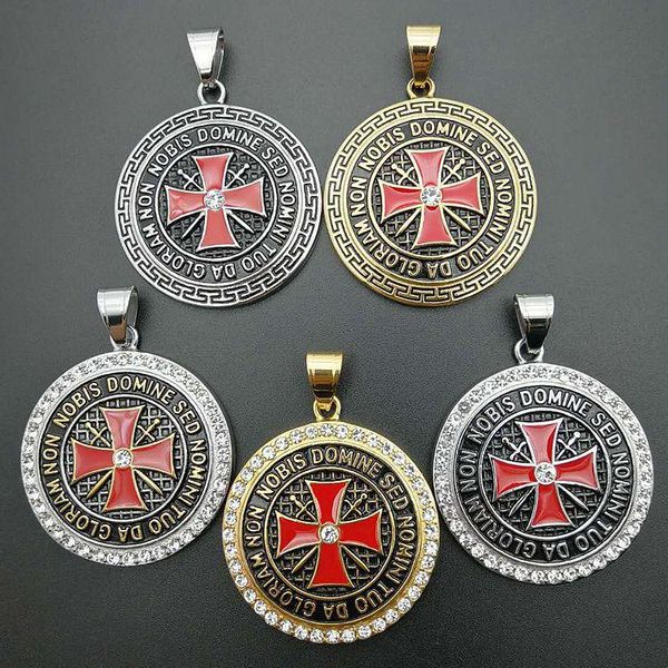 hip hop knights templar iron cross pendant necklace cubic zirconia stainless steel ordre du temple for male men rock jewelry, Silver
hip hop knights templar iron cross pendant necklace cubic zirconia stainless steel ordre du temple for male men rock jewelry, Silver