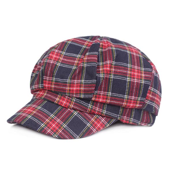 2020 women plaid beret hat british style red and black square retro newsboy caps military octagonal cap female visor caps h wmtehj, Black;white
2020 women plaid beret hat british style red and black square retro newsboy caps military octagonal cap female visor caps h wmtehj, Black;white