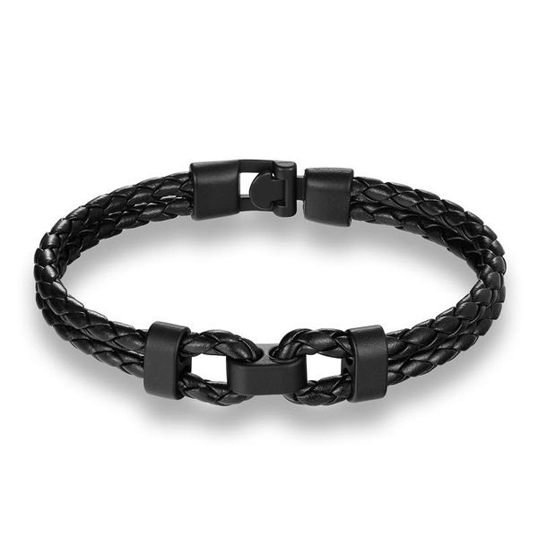 mkendn new fashion womens mens bracelet black 2 strands rope handmade leather friendship wristband chain buckle charm surfer sqclyi
mkendn new fashion womens mens bracelet black 2 strands rope handmade leather friendship wristband chain buckle charm surfer sqclyi