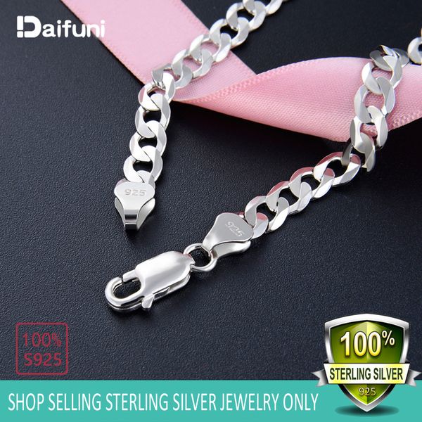 with certificate fashion 925 sterling silver bracelets 5/6/7mm horse whip chain bracelet women men jewelry figaro bracelets q1201, Black
with certificate fashion 925 sterling silver bracelets 5/6/7mm horse whip chain bracelet women men jewelry figaro bracelets q1201, Black