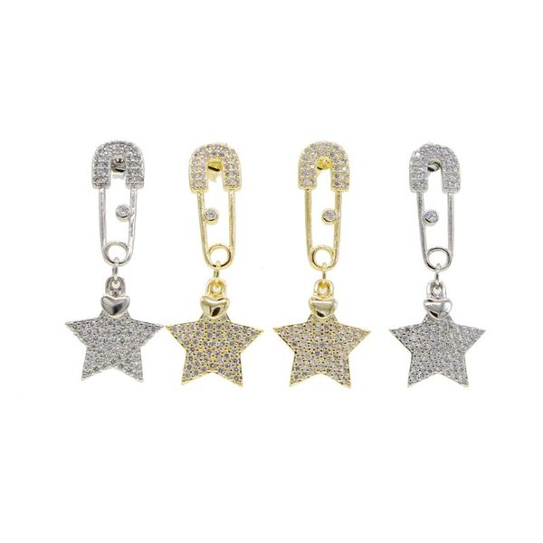 dangle & chandelier 5a cz cubic zirconia fashion women jewelry design safey pin shaped with heart star charm earring, Silver
dangle & chandelier 5a cz cubic zirconia fashion women jewelry design safey pin shaped with heart star charm earring, Silver
