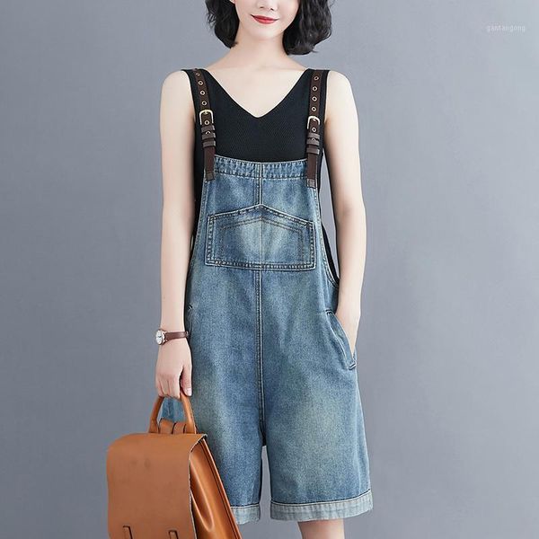 #1521 denim overalls women summer 2020 korean fashion women playsuit jumpsuit spaghetti loose plus size wide leg jumpsuit short1, Black;white
#1521 denim overalls women summer 2020 korean fashion women playsuit jumpsuit spaghetti loose plus size wide leg jumpsuit short1, Black;white