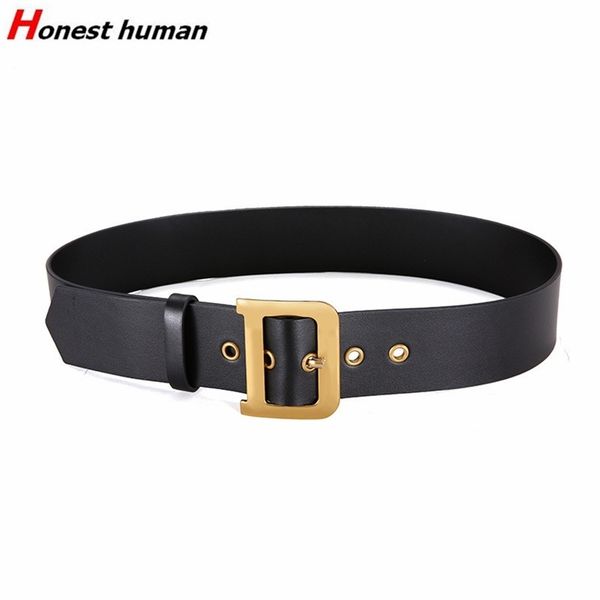 fashion designer female belt genuine leather ladies casual luxury metal retro style with d buckle wide cummerbunds 220315, Black;brown
fashion designer female belt genuine leather ladies casual luxury metal retro style with d buckle wide cummerbunds 220315, Black;brown