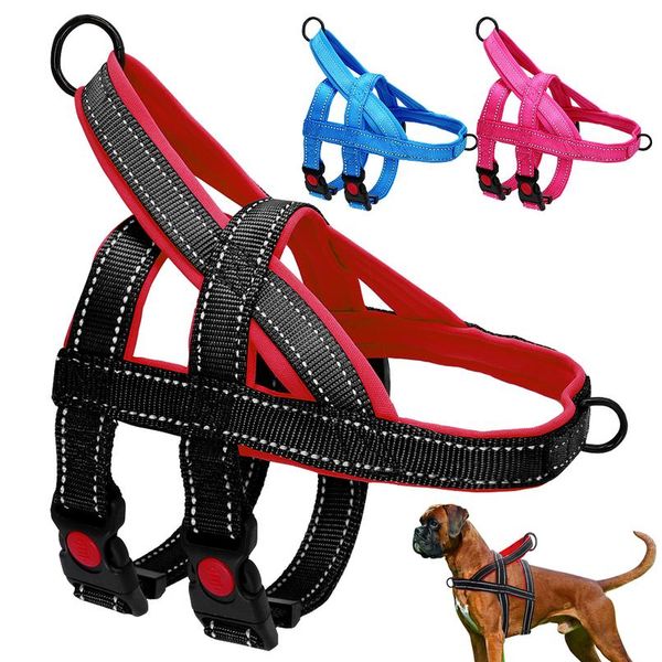 reflective no pull dog harness vest nylon adjustable pet harness soft padded harnesses for medium large dogs pitbull sqckod
reflective no pull dog harness vest nylon adjustable pet harness soft padded harnesses for medium large dogs pitbull sqckod