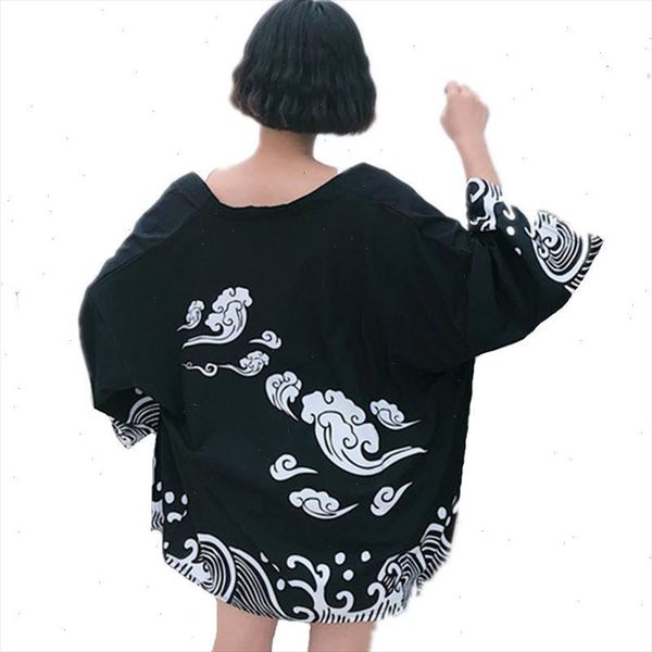 tradition yukata black kimono women cardigan harajuku sun protection blouse 2021 summer wave print shirt loose 35348, White
tradition yukata black kimono women cardigan harajuku sun protection blouse 2021 summer wave print shirt loose 35348, White