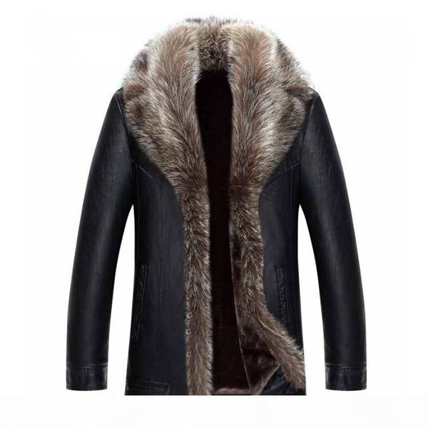 mens winter coat fur inside leather jacket real raccoon fur collar outwear overcoat warm thickening plus size 4xl 5xl 2020 hot, Black
mens winter coat fur inside leather jacket real raccoon fur collar outwear overcoat warm thickening plus size 4xl 5xl 2020 hot, Black