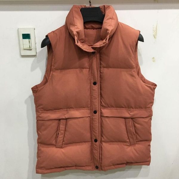winter down vest coat 2020 simple solid plus thick white duck down coats fashion wide big size sleeveless warm vest overcoat1, Black
winter down vest coat 2020 simple solid plus thick white duck down coats fashion wide big size sleeveless warm vest overcoat1, Black