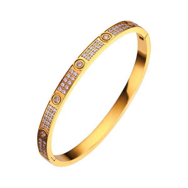 men love bracelets designer woman jewelry charm bangle ring watch accessories stainless steel precision diamond inlay women gold bracelet lu, Black
men love bracelets designer woman jewelry charm bangle ring watch accessories stainless steel precision diamond inlay women gold bracelet lu, Black