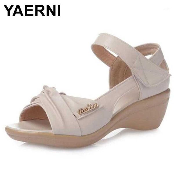 sandals yaerni women 2021 summer genuine leather wedges open toe big size 41 42 43 mom roman1, Black
sandals yaerni women 2021 summer genuine leather wedges open toe big size 41 42 43 mom roman1, Black