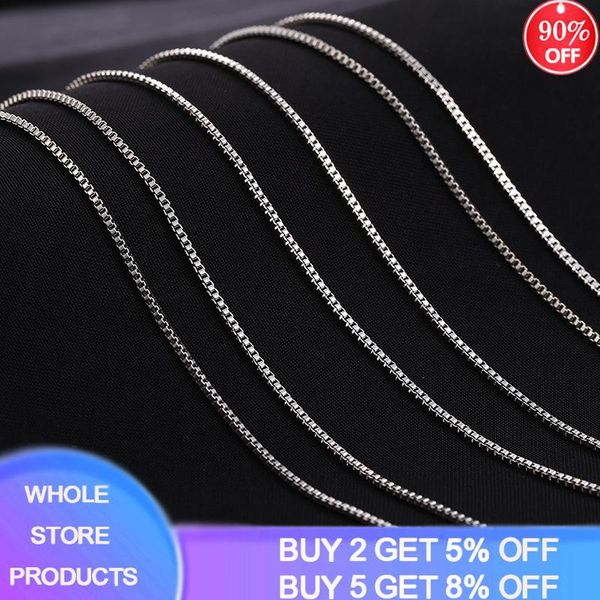 chains with certificate 16'' 18'' 20'' original solid 925 silver necklaces women wedding jewelry used for pend
chains with certificate 16'' 18'' 20'' original solid 925 silver necklaces women wedding jewelry used for pend