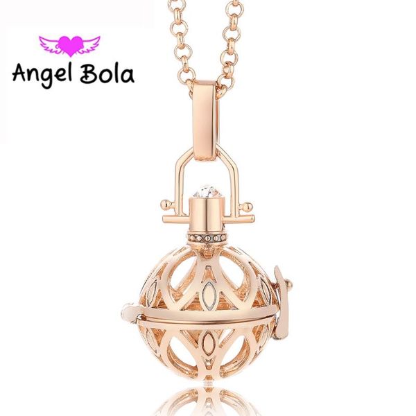 pendant necklaces angel ball lucky hollow cage mexican women gift long sweater maternity necklace vintage essential oil jewelry l084, Silver
pendant necklaces angel ball lucky hollow cage mexican women gift long sweater maternity necklace vintage essential oil jewelry l084, Silver