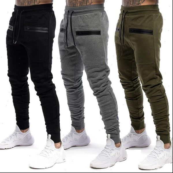 mens jogger zip pocket sweatpants man gyms workout fitness cotton trousers male casual fashion skinny track pants, Black
mens jogger zip pocket sweatpants man gyms workout fitness cotton trousers male casual fashion skinny track pants, Black