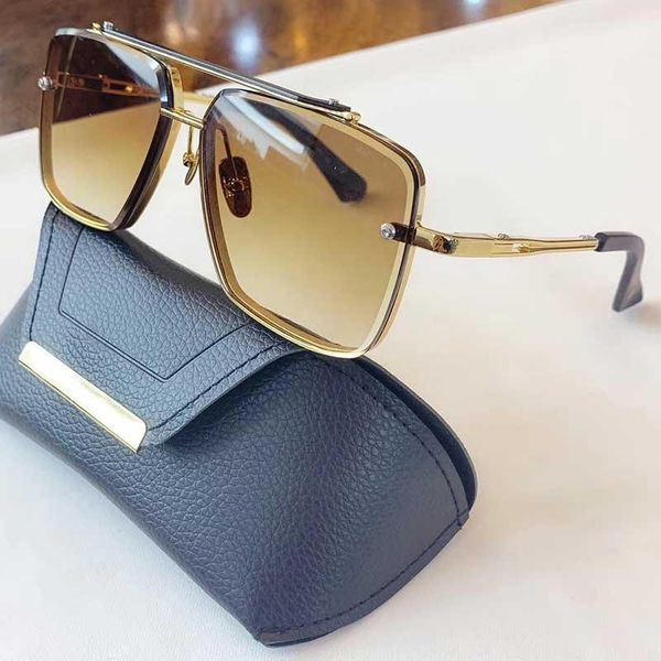 wholesale designer men's sunglasses 198 square flying sunglasses made of unique metal uv 400 protective glasses, White;black
wholesale designer men's sunglasses 198 square flying sunglasses made of unique metal uv 400 protective glasses, White;black
