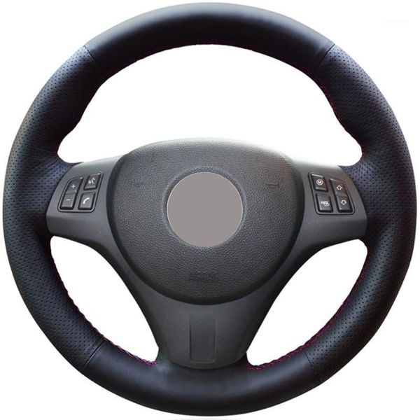 black pu faux leather diy hand-stitched car steering wheel cover for m sport 3 series e91 320i 325i 330i 335i m3 e90 e92 e931
black pu faux leather diy hand-stitched car steering wheel cover for m sport 3 series e91 320i 325i 330i 335i m3 e90 e92 e931