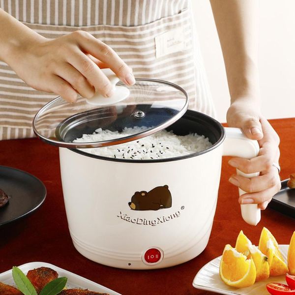 multifunctional electric cooking pot non-stick frying rice cooker single/double layer available pot non-stick pan us
multifunctional electric cooking pot non-stick frying rice cooker single/double layer available pot non-stick pan us