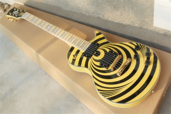 flyongzakk wyide electric guitar black circle yellow maple fingerboard black pickup gold piano button
flyongzakk wyide electric guitar black circle yellow maple fingerboard black pickup gold piano button