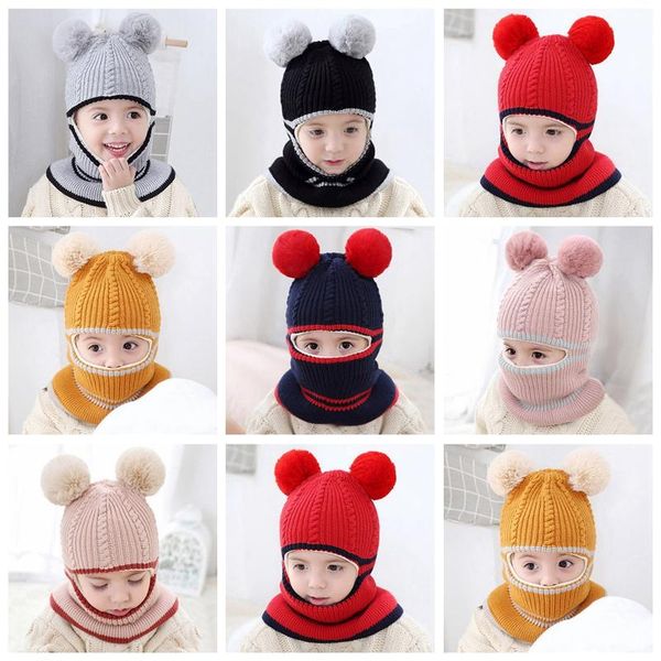 hair accessories baby boy girl pompon hat 2021 winter windproof woolen warm knit crochet beanie cap scarf, Slivery;white
hair accessories baby boy girl pompon hat 2021 winter windproof woolen warm knit crochet beanie cap scarf, Slivery;white