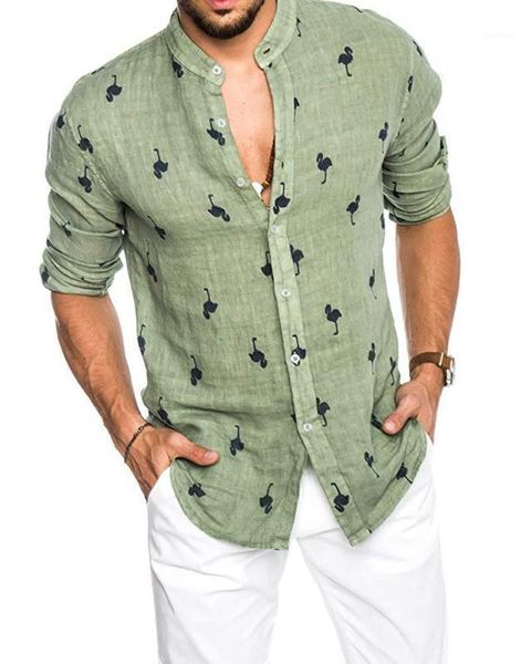 mens fashion casual printed flamingo shirts social cotton linen slim fit1, White;black
mens fashion casual printed flamingo shirts social cotton linen slim fit1, White;black