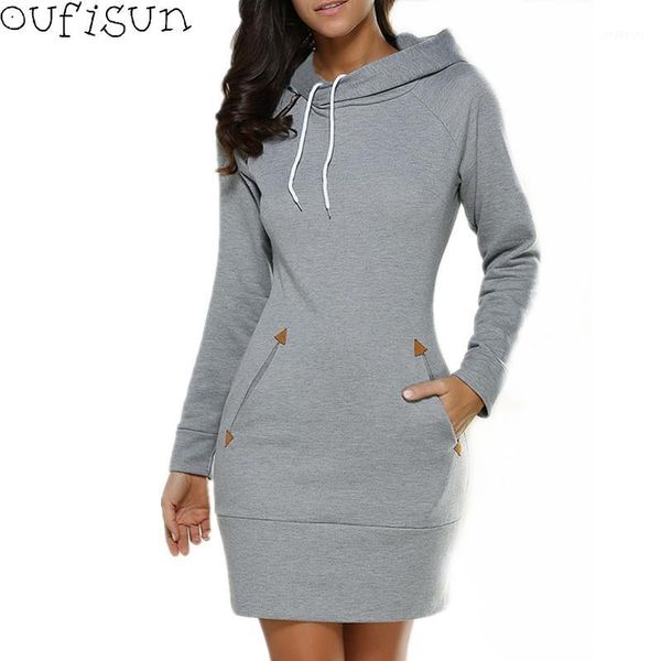 oufisun autumn winter vintage women's dress 2019 package hip long sleeve hooded dresses fashion pocket short dress vestidos1, Black;gray
oufisun autumn winter vintage women's dress 2019 package hip long sleeve hooded dresses fashion pocket short dress vestidos1, Black;gray