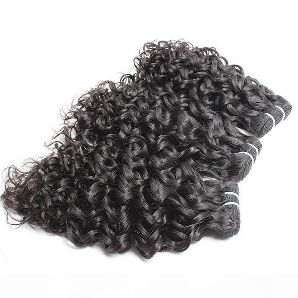 brazilian hair bundles remy virgin human hair weaves extensions double weft mink hair water wave bellahair, Black
brazilian hair bundles remy virgin human hair weaves extensions double weft mink hair water wave bellahair, Black