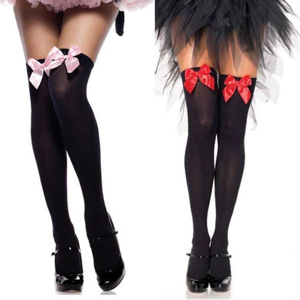 girls student school fashion stockings women stretch lace bow thigh high socks over womens female long knee sock, Black;white
girls student school fashion stockings women stretch lace bow thigh high socks over womens female long knee sock, Black;white