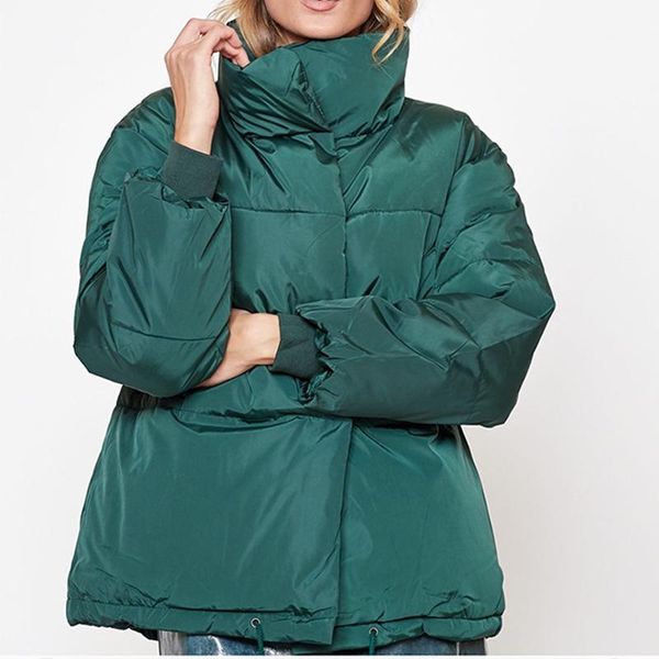 women's down & parkas winter warm jacket fashion women ladies padded coats standing neck casual oversize thicken drawstring1, Black
women's down & parkas winter warm jacket fashion women ladies padded coats standing neck casual oversize thicken drawstring1, Black