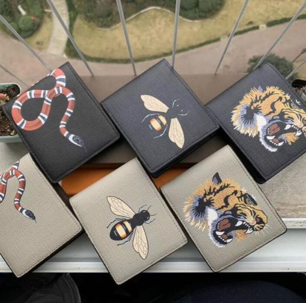 men animal short wallet leather black snake tiger bee wallets women long style purse wallet card holders with gift box 88, Red;black
men animal short wallet leather black snake tiger bee wallets women long style purse wallet card holders with gift box 88, Red;black