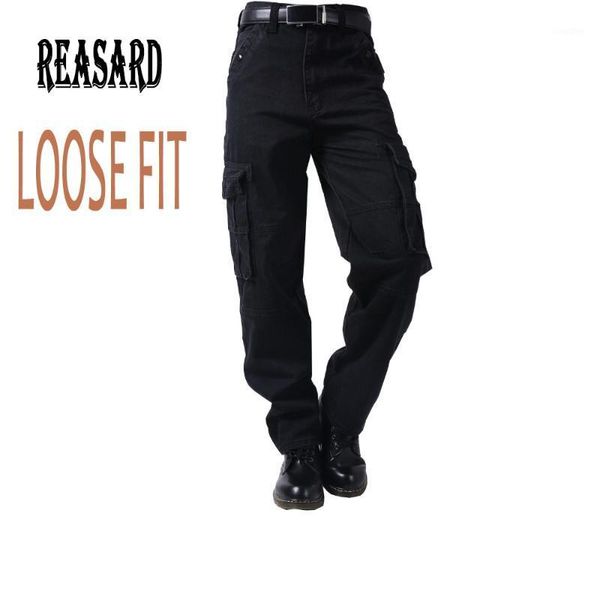 plus size russian style mens cargo jeans with cargo pocket baggy pants denim black realaxed loose straight jeans for men1, Blue
plus size russian style mens cargo jeans with cargo pocket baggy pants denim black realaxed loose straight jeans for men1, Blue