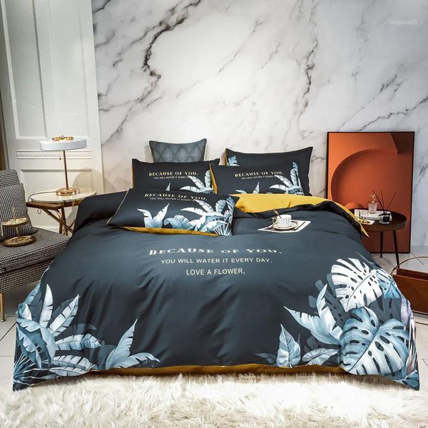 2020 new 100% cotton light luxury printed bedding set plants flowers duvet cover sets bed flat sheet pillowcases size 4pcs1
2020 new 100% cotton light luxury printed bedding set plants flowers duvet cover sets bed flat sheet pillowcases size 4pcs1
