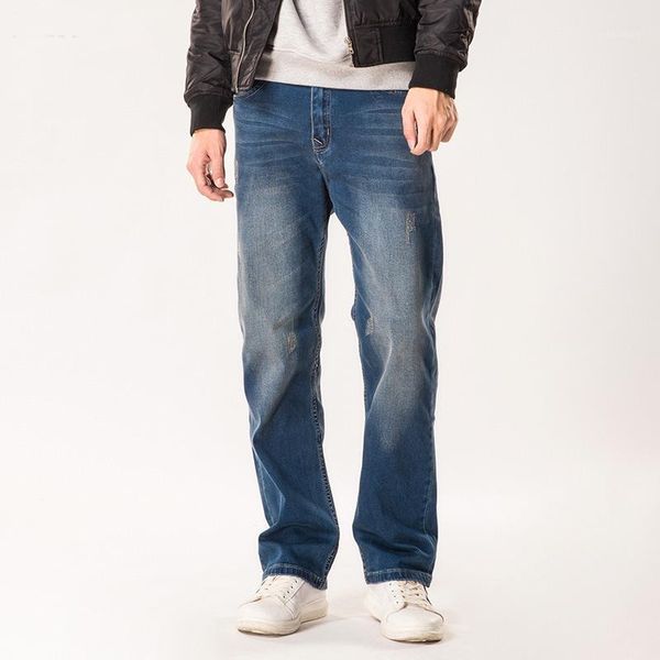 men's jeans men 2021 autumn denim trousers man solid color fashion casual large size loose straight wide leg cowboy pants male1, Blue
men's jeans men 2021 autumn denim trousers man solid color fashion casual large size loose straight wide leg cowboy pants male1, Blue