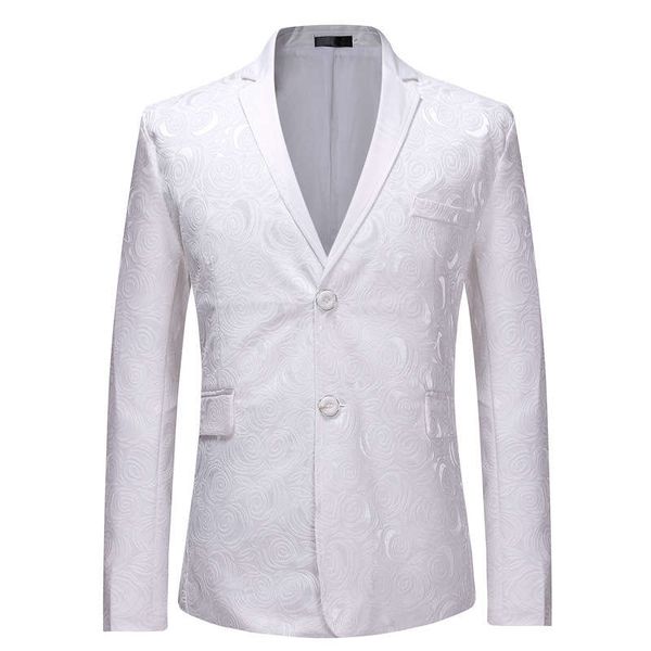 men's new suit coat business banquet jacquard single west zt-x27, White;black
men's new suit coat business banquet jacquard single west zt-x27, White;black