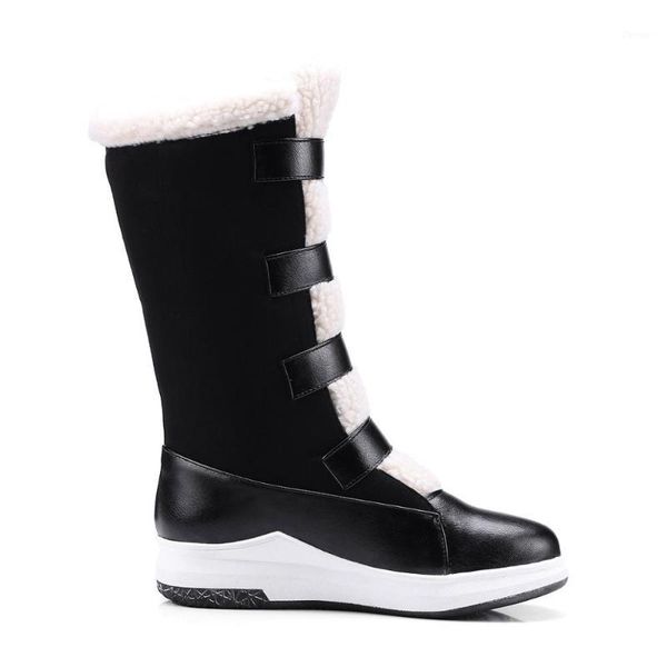 boots kmeioo european and american style women's in the tube warm lamb hair pu explosion models snow plus size1, Black
boots kmeioo european and american style women's in the tube warm lamb hair pu explosion models snow plus size1, Black
