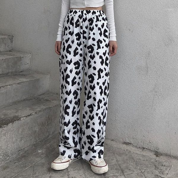 women's pants & capris comfort women loose high waist slacks wide leg cow print female gothic hip hop painted oversized trouser1, Black;white
women's pants & capris comfort women loose high waist slacks wide leg cow print female gothic hip hop painted oversized trouser1, Black;white