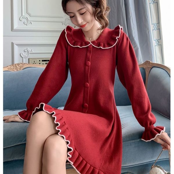 new 2021 autumn winter short-changed nightgown a short-dressed line feminine long-sleeve red/black female dress y252 qwm6 z2aq, Black;gray
new 2021 autumn winter short-changed nightgown a short-dressed line feminine long-sleeve red/black female dress y252 qwm6 z2aq, Black;gray
