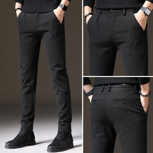 2020 fashion men pants slim fit spring autumn summer business flat classic full length thin casual trousers male, Black
2020 fashion men pants slim fit spring autumn summer business flat classic full length thin casual trousers male, Black