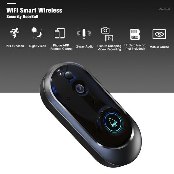 wifi 1080p doorbell wireless video doorbell camera home security camera with cloud service ir night vision app remote control1
wifi 1080p doorbell wireless video doorbell camera home security camera with cloud service ir night vision app remote control1