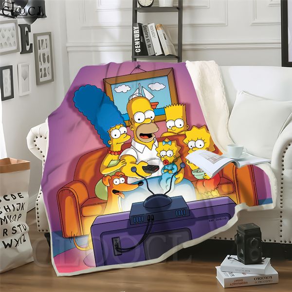 cloocl anime the simpsons 3d print casual style air conditioning blanket sofa teens bedding throw blankets plush quilt
cloocl anime the simpsons 3d print casual style air conditioning blanket sofa teens bedding throw blankets plush quilt