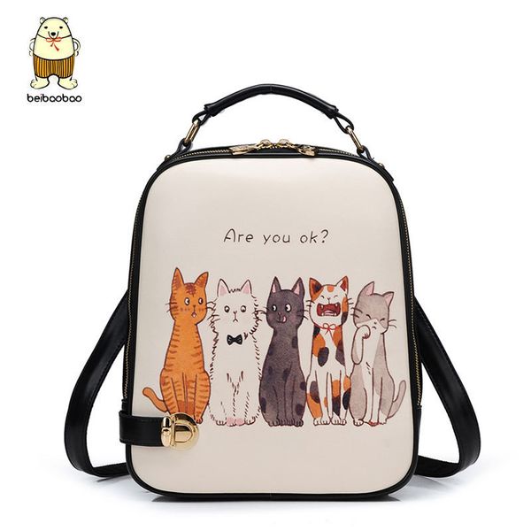 beibaobao good quality pu leather girl's school bag cartoon printing backpacks for teenage girls young women backpack b240 y200706
beibaobao good quality pu leather girl's school bag cartoon printing backpacks for teenage girls young women backpack b240 y200706