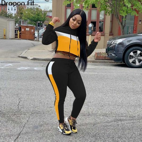 running sets dragon fit autumn patchwork tracksuit women workout set long sleeve hooded crop +pants suits gym sportswear female1, Black;blue
running sets dragon fit autumn patchwork tracksuit women workout set long sleeve hooded crop +pants suits gym sportswear female1, Black;blue