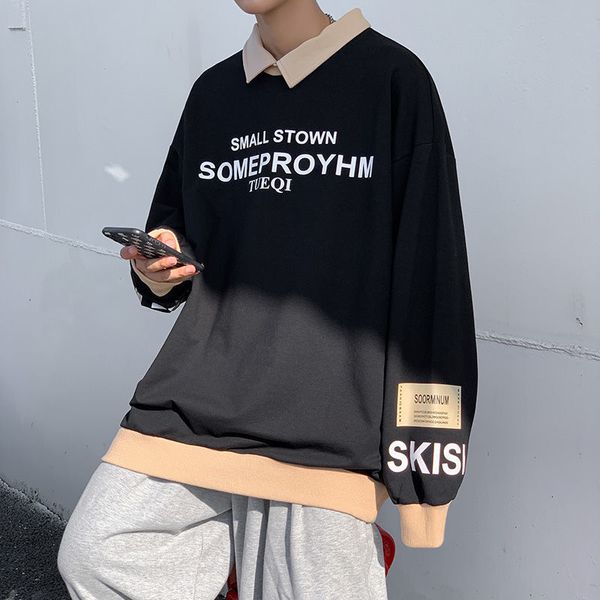 2021 male spring and new winter two lapel pieces contrast colour m-5xl sweatshirt clothing 0jid, Black
2021 male spring and new winter two lapel pieces contrast colour m-5xl sweatshirt clothing 0jid, Black