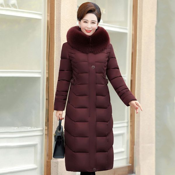 2021 newwomen winter down jacket with fur collar hooded warm thicken female coat x-long ladies tcfu, Black
2021 newwomen winter down jacket with fur collar hooded warm thicken female coat x-long ladies tcfu, Black