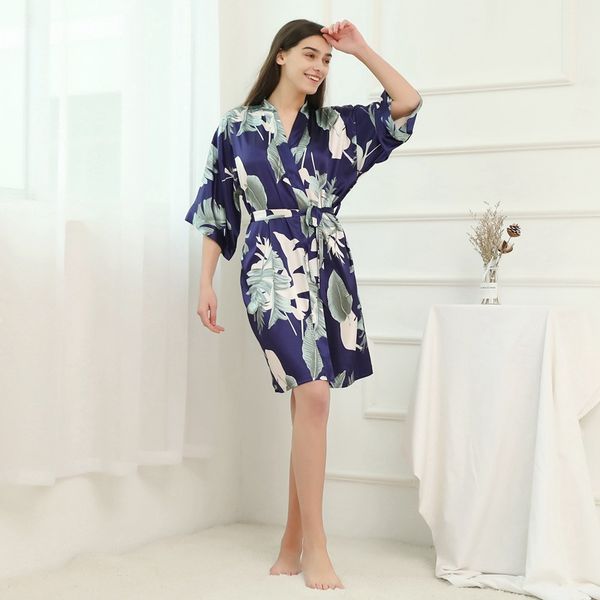 satin sleepwear women robe printed kimono gown nightwear casual nightdress silky lingerie home clothing nightgown, Black;red
satin sleepwear women robe printed kimono gown nightwear casual nightdress silky lingerie home clothing nightgown, Black;red