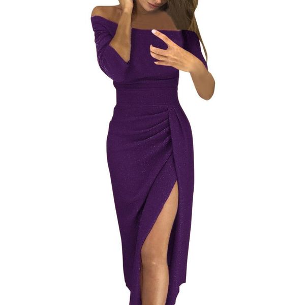 casual dresses slit slash neck women off shoulder high bodycon dress long sleeve solid color clubwear skinny sukienka, Black;gray
casual dresses slit slash neck women off shoulder high bodycon dress long sleeve solid color clubwear skinny sukienka, Black;gray