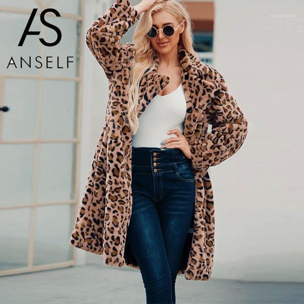 leopard print faux fur coat women jacket long fluffy coat notched neckline side pocket long sleeve warm elegant female1, Black
leopard print faux fur coat women jacket long fluffy coat notched neckline side pocket long sleeve warm elegant female1, Black
