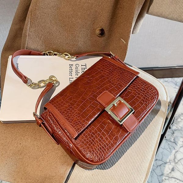shoulder bags high-end retro one-shoulder armpit bag 2021 autumn and winter fashion women's designer crocodile pattern messenger
shoulder bags high-end retro one-shoulder armpit bag 2021 autumn and winter fashion women's designer crocodile pattern messenger