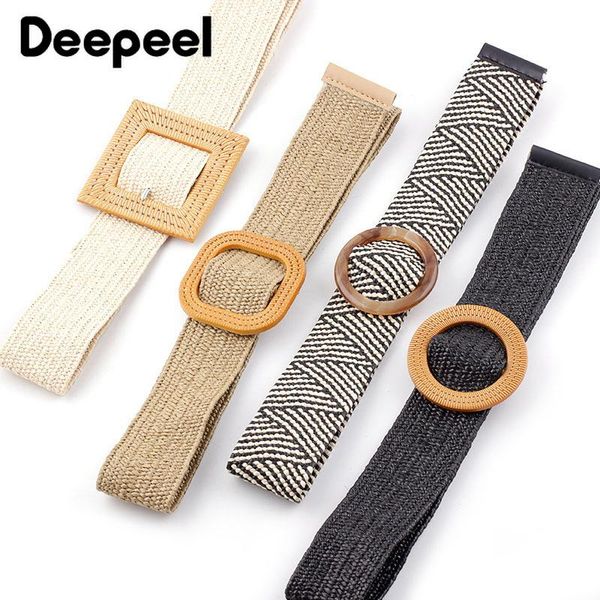 belts deepeel 4.8*95cm fashion casual plant straw braided elastic belt bamboo buckle wood button girdle jeans decoration women, Black;brown
belts deepeel 4.8*95cm fashion casual plant straw braided elastic belt bamboo buckle wood button girdle jeans decoration women, Black;brown