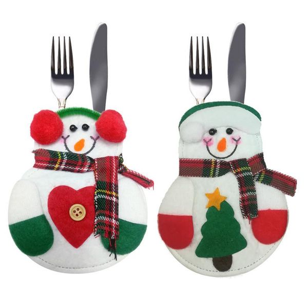 2020 new party supplies christmas kitchen decorations xmas lovely snowman pocket cutlery bag dining table home decorations
2020 new party supplies christmas kitchen decorations xmas lovely snowman pocket cutlery bag dining table home decorations