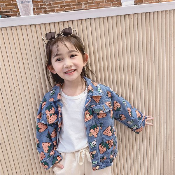 fashion korean girls denim jackets new spring and autumn cartoon turn-down collar children's clothing 3-10years old kids coats 201126, Blue;gray
fashion korean girls denim jackets new spring and autumn cartoon turn-down collar children's clothing 3-10years old kids coats 201126, Blue;gray