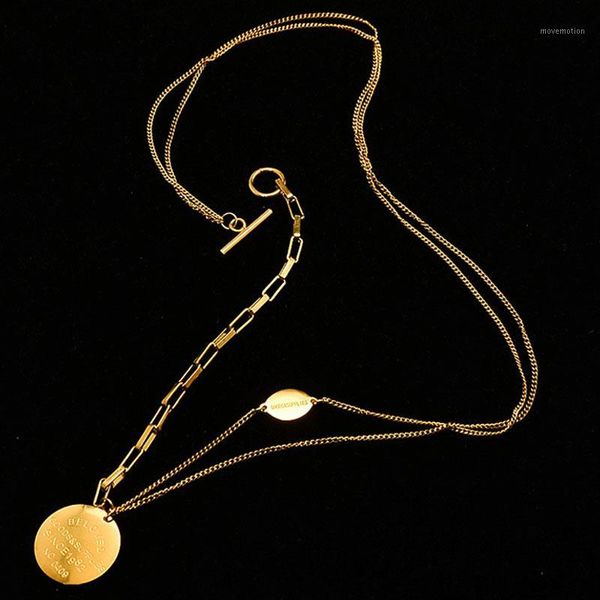 new fashion boho double layer choker necklace steel vintage gold color round coin medal multi-layered long chain women jewelry1, Golden;silver
new fashion boho double layer choker necklace steel vintage gold color round coin medal multi-layered long chain women jewelry1, Golden;silver